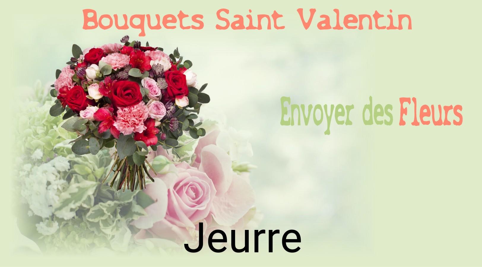 Roses de Saint-Valentin livrées à Jeurre